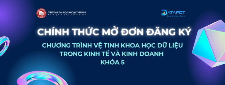 PHÒNG QLĐT THÔNG BÁO TUYỂN SINH KHOÁ 5 CHƯƠNG TRÌNH VỆ TINH “KHOA HỌC DỮ LIỆU TRONG KINH TẾ VÀ KINH DOANH”