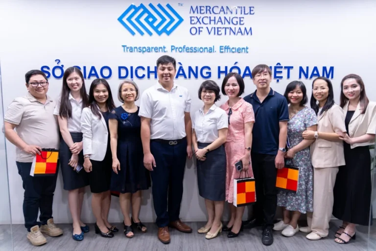 VIỆN KINH TẾ VÀ KINH DOANH QUỐC TẾ ĐẾN THĂM VÀ LÀM VIỆC TẠI TRỤ SỞ CỦA SỞ GIAO DỊCH HÀNG HOÁ VIỆT NAM (MXV)
