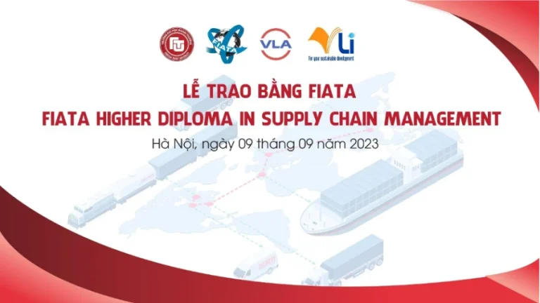 TRƯỜNG ĐẠI HỌC NGOẠI THƯƠNG TỔ CHỨC THÀNH CÔNG LỄ TRAO BẰNG CỦA LIÊN ĐOÀN CÁC HIỆP HỘI GIAO NHẬN VẬN TẢI QUỐC TẾ (FIATA) CHO SINH VIÊN KHÓA 58 CHUYÊN NGÀNH LOGISTICS VÀ QUẢN LÍ CHUỖI CUNG ỨNG ĐỊNH HƯỚNG NGHỀ NGHIỆP QUỐC TẾ