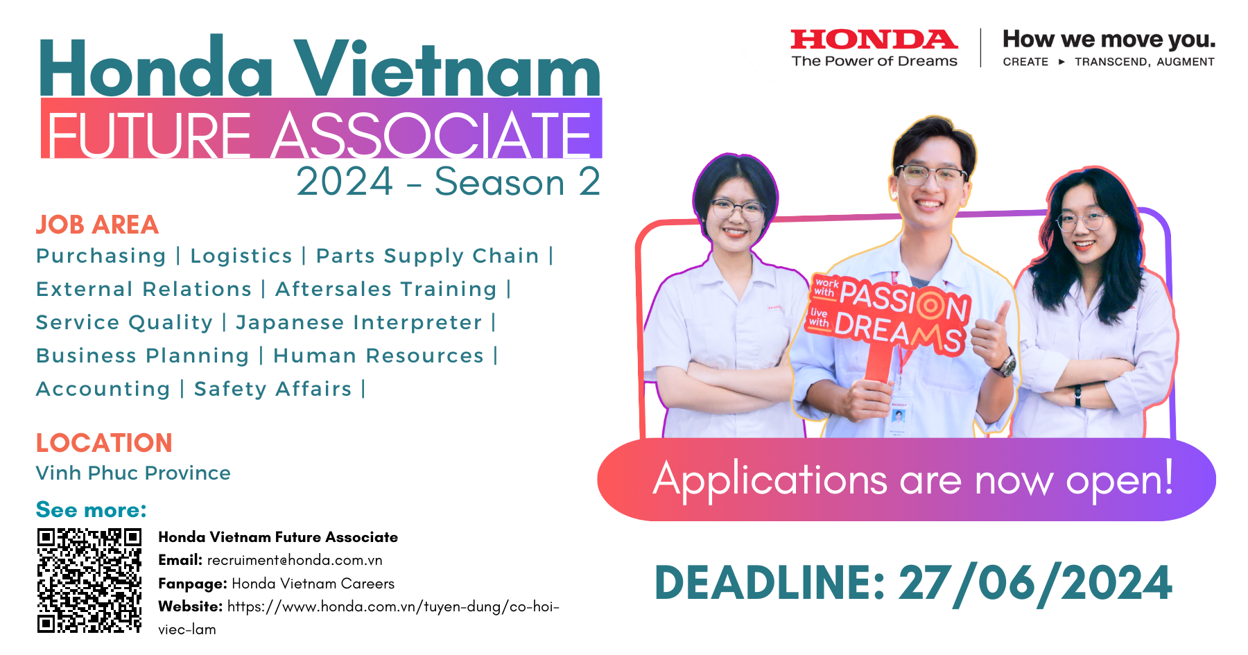 📢📢HOT NEWS! Honda Future Associates 2024 mùa 2 đã chính thức quay trở ...