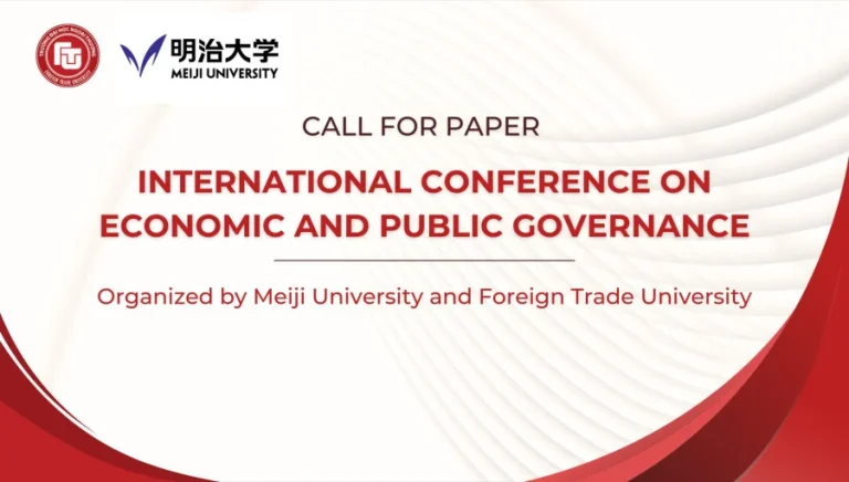 Thư mời viết bài Hội thảo quốc tế – Call for paper International Conference on Economic and Public Governance