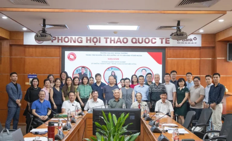 TỌA ĐÀM “DOANH NGHIỆP KHỞI NGHIỆP VÀ NHỮNG THÁCH THỨC TRONG KINH DOANH BỀN VỮNG”
