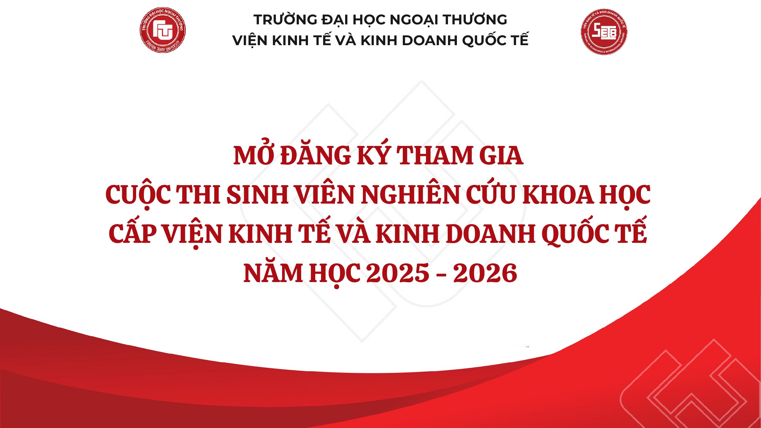 Lễ tổng kết và Phát động SV NCKH