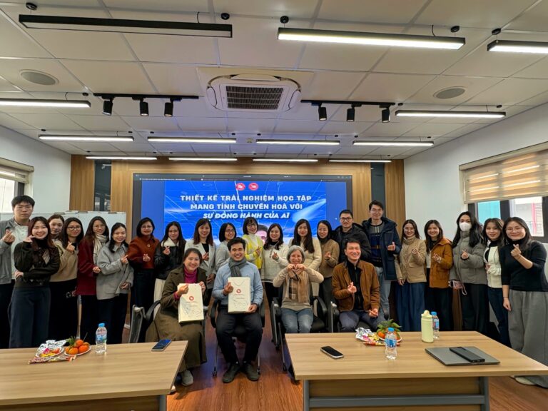 TỌA ĐÀM CHUYÊN MÔN “THIẾT KẾ TRẢI NGHIỆM HỌC TẬP MANG TÍNH CHUYỂN HÓA VỚI SỰ ĐỒNG HÀNH CỦA AI”