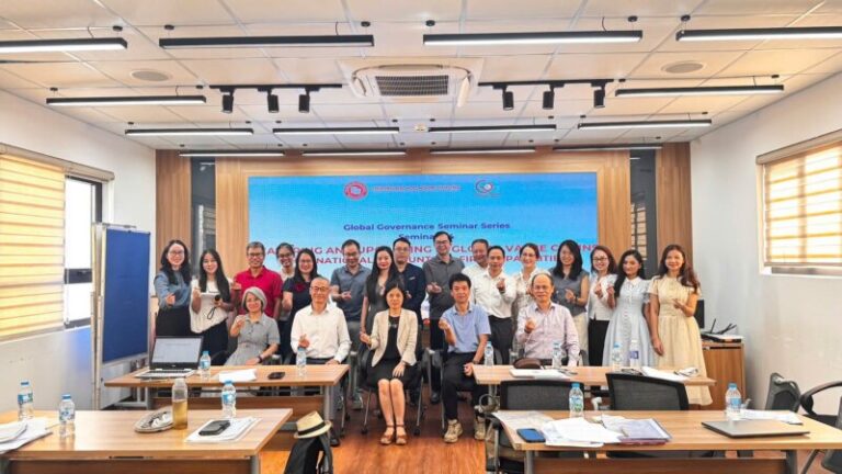 GLOBAL GOVERNANCE SEMINAR SERIES – SEMINAR #4: MEASURING AND UPGRADING IN GLOBAL VALUE CHAINS: FROM NATIONAL ACCOUNTS TO FIRM-LEVEL CONSTRAINTS